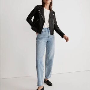 Madewell Black Leather Jacket